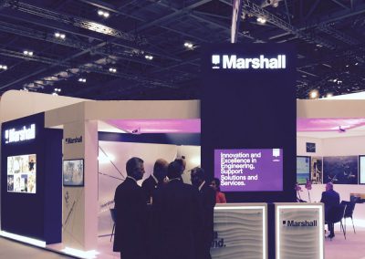 Marshall Custom Build Exhibition Stand